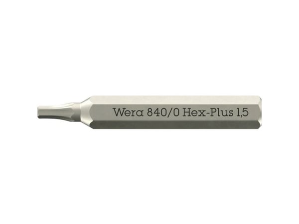 Wera 05058110001, 1 stykker, Hex (imperisk), Hex (metrisk), 1.5 mm, 3/16