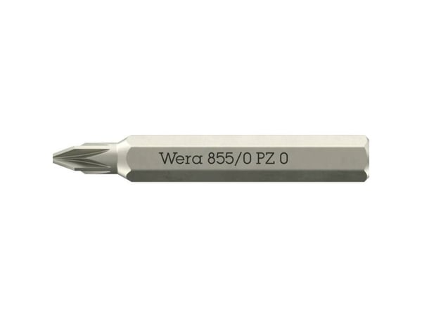 Wera 05058140001, 1 stykker, Pozidriv, PZ 0, 30 mm, 5 g