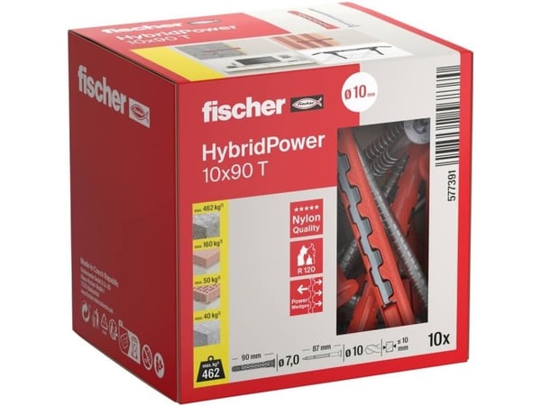 Fischer HybridPower 10x90 T 10 stk/pak