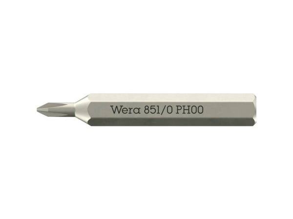 Wera 05058120001, 1 kpl, Phillips, PH 00, 30 mm