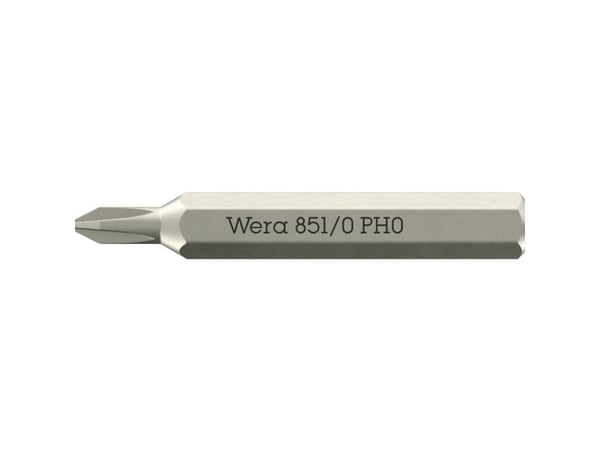 Wera 05058121001, 1 stykker, Philips, PH 0, 30 mm