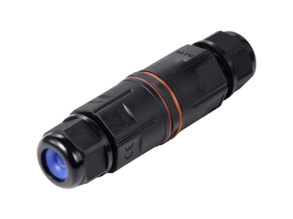 Sygonix SY-6748356 Kaapeliliitin pistotulpilla, säänkestävä (Ø x L) 33 mm x 127 mm 1 kpl