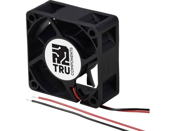 TRU COMPONENTS TC-MX6025-12V0.07A axialfläkt 12 V/DC 32,4 m³/h (L x B x H) 60 x 60 x 25 mm