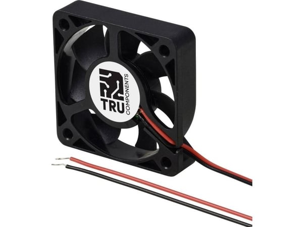 TRU COMPONENTS TC-MX5010-12V0.05A aksialvifte 12 V/DC 16,8 m³/h 50x50x10 mm