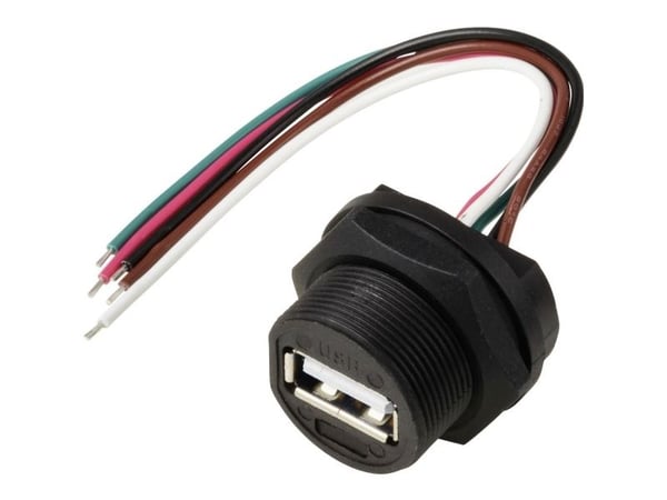 USB-liitin TC-E13T-FU2-PWF-0.2PV TC-13543556 TRU KOMPONENTIT Sisältö: 1 kpl