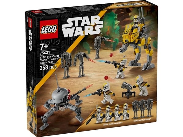 LEGO Star Wars 75431 327th Star Corps Clone Troopers™ Battle