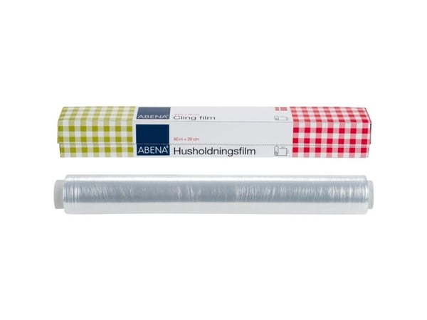PE-kalvo, ABENA, 60m x 29cm, läpinäkyvä - (24kpl)