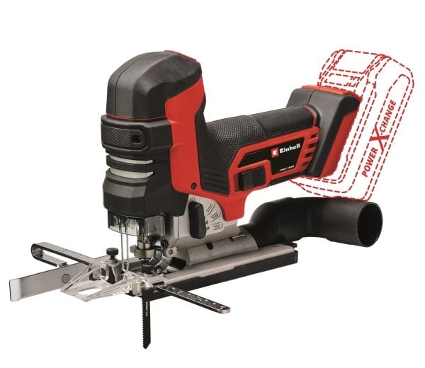 Einhell TP-JST 18/135 Li BL - Solo, Sort, Rød, 45°, Plast, Stål, Tre, 3500 spm, 13,5 cm, 1 cm - SOLO