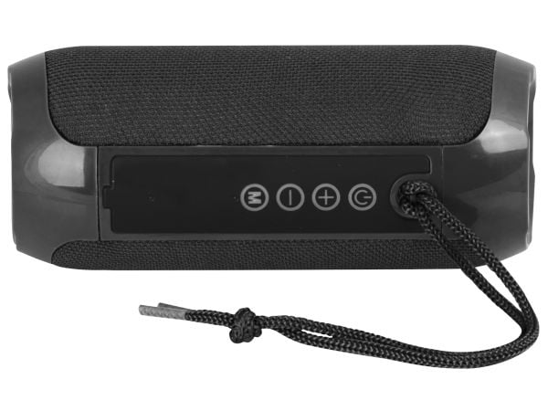 Trevi XR 84 Plus, 5 W, Langaton, Micro-USB, USB A-tyyppi, Kannettava stereokaiutin, Musta, Sylinteri