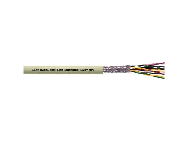 Lapp 0035810, Pienjännitekaapeli, Harmaa, Polyvinyylikloridi (PVC), Cooper, 0,5 mm², 48,1 kg/km