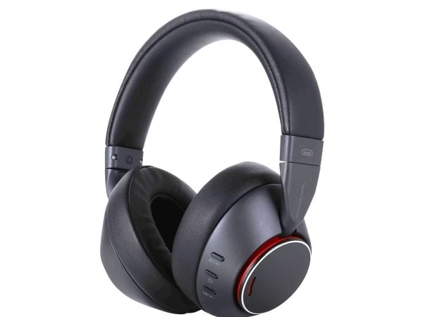 Trevi DJ 12E90 ANC, Ledning & Trådløs, Samtaler/musikk, 240 g, Hodesett, Sort