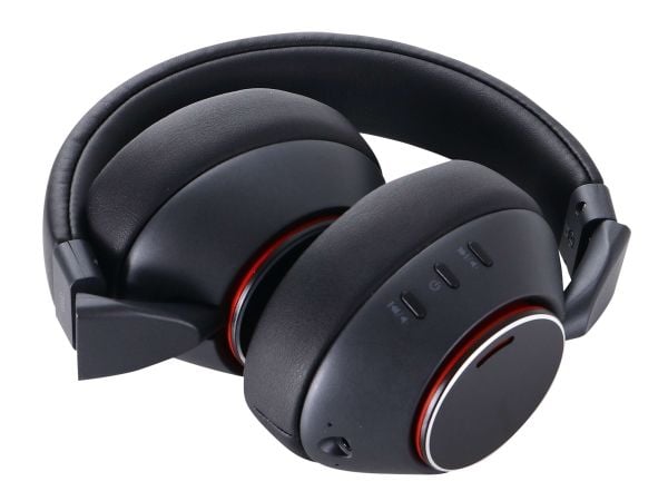Trevi DJ 12E90 ANC, Ledning & Trådløs, Samtaler/musikk, 240 g, Hodesett, Sort