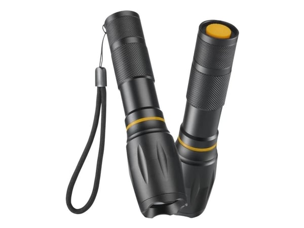 Hama W200, Lommelykt, Svart, Aluminium, LED, 1 lamper, 5 W