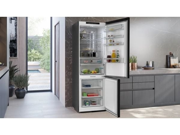 Siemens iQ500 KG49N4XAF, 129 L, ST-T, 11,5 kg/24t, A, Frisk sone, skap, Svart