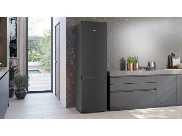 Siemens iQ300 KG39N2XAG, 363 l, ST-T, 29 dB, A, Fresh zone compartment, Børstet stål