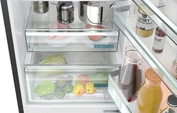 Siemens iQ300 KG39N2XAG, 363 l, ST-T, 29 dB, A, Fresh zone compartment, Børstet stål