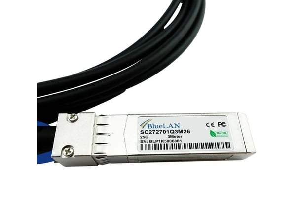 BlueOptics CBL-NTWK-1215-10M-G-BL, 1 m, DAC, SFP28, SFP28