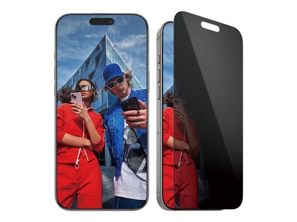 PanzerGlass ® Privacy Screen Protector iPhone 16 Pro Max | Ultra-Wide Fit w. EasyAligner, Apple, Apple - iPhone 16 Pro Max, Asennus kuivana, Naarmu...