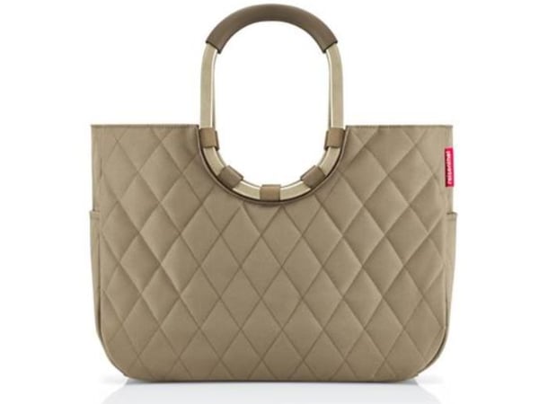 Reisenthel Loopshopper L, Handlekurv, Beige, Polyester, Monokromatisk, 15 l, 460 mm