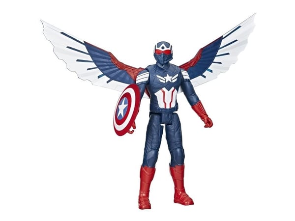 Avengers Titan Deluxe Capt.America B.N. World 30cm