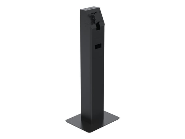 Ergonomic Solutions SpacePole Kiosk SPK400-17, Kiosksett, Svart, Metall, 75 x 75 mm, 100 x 100 mm, Universell
