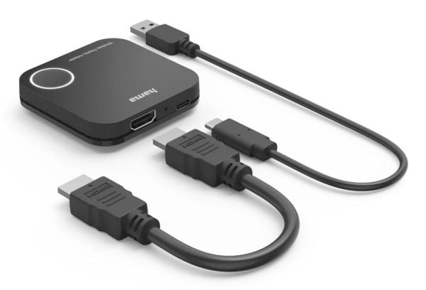 Hama 00200358, Desktop, HDMI, Wi-Fi, 802.11a, Wi-Fi 4 (802.11n), Wi-Fi 5 (802.11ac), USB Type-C, 1920 x 1080 piksler