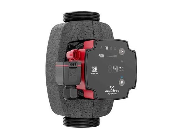 Grundfos ALPHA2 GO 25-75 180 - ALPHA2 GO 25-75 180 1x230V 9H