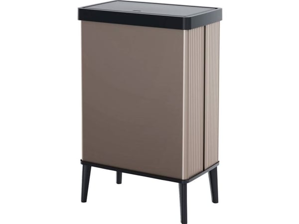 Curver E-COM - VERTO Bin HIGH Abfalleimer 54L, perlrosa 261010 Skraldespand Perlemorslilla 1 stk