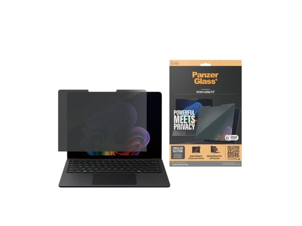PanzerGlass ® Privacy Screen Protector Microsoft Surface Laptop 7th Edition 13.8'''' | Ultra-Wide Fit, Microsoft, Microsoft - Surface Laptop 7th Ed...