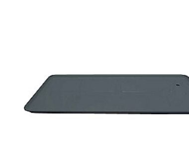 kondensbakke - Til vægkonsol & jordstativ, 1000x410 mm, Sort RAL 7016
