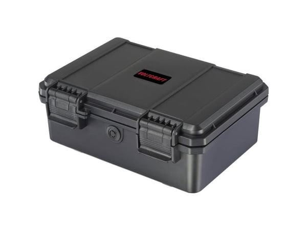 VOLTCRAFT Outdoor batterikuffert Celletal: 15 R20 (D), LR 20, AM1 (L x B x K) 195 x 156 x 80 mm (L x B x K) 195 x 156 x 80 mm)