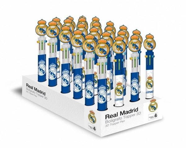 Kids Euroswan kulspetspenna 6-färgad Real Madrid RM00008 – mix, 1 st