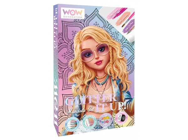 Kids Euroswan kreative Mandala glitter WoW Generation WOW00084 Kids Euroswan