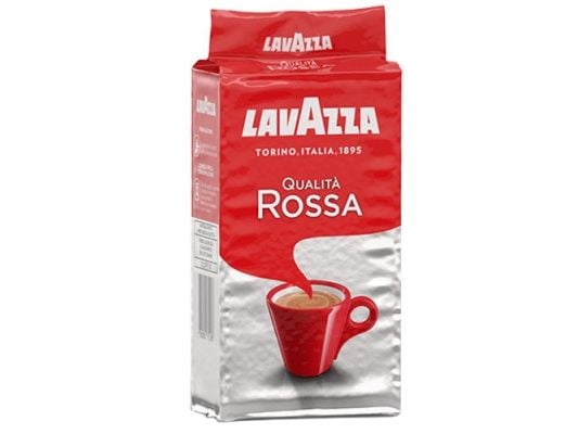 Lavazza Qualità Rossa, 250 g, Keskipaahto, Kahvi, Laukku