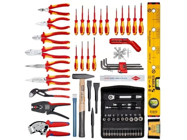 Knipex 00 21 06, Rød, Gult, 515 mm, 438 mm, 265 mm, 11,6 kg, 68 verktøy