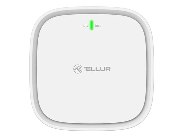 Tellur TLL331291, Karbondioksid (CO2), Hjem, Trådløs, Hvit, Vegg, AC, DC