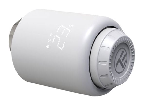 Smart termostatisk radiatorventil med LED WiFi Smart Tellur-ventil. TLL331441