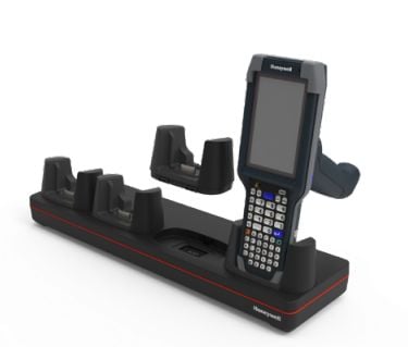 Honeywell - Håndholdt ladestasjon + strømadapter - homebase, ikke-boots - Ethernet - utgangskontakter: 4 - for Honeywell CK67