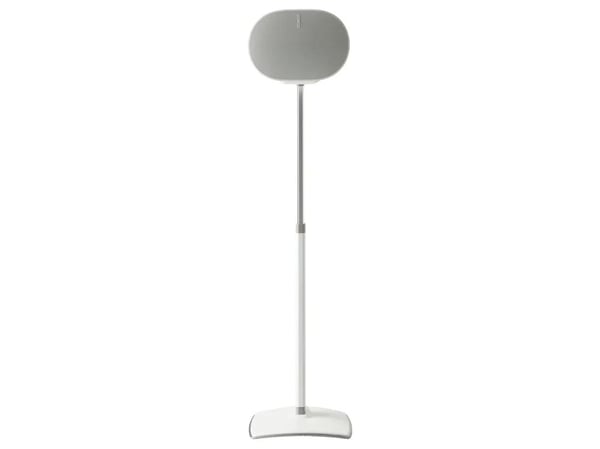 Sanus WSSE3A1-W2 - Stativ - for høyttaler(e) - høydejusterbar - ekstrudert aluminium, stål - hvit - plassering på gulv - for Sonos Era 300