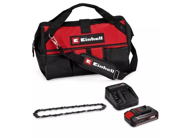 Einhell GE-PS 18/15 Li, Børsteløs, 12,5 cm, 4,8 m/s, 2,8 cm, Rød, Batteri