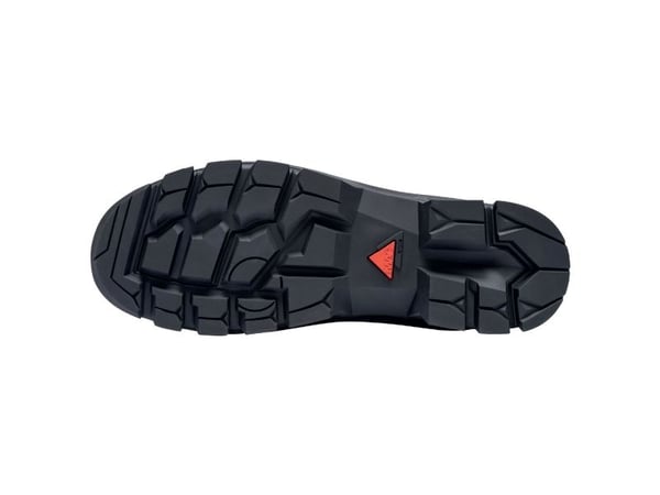 Uvex 2 MACSOLE, Unisex, Voksen, Vernesko, Sort, Oransje, EN, ESD, FO, HI, HRO, S1P, S3, SRC, Hurtigsnører