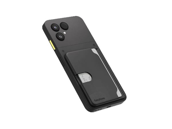 Fairphone - Bakdeksel for mobiltelefon - horizon svart - for Fairphone (Gen. 6)