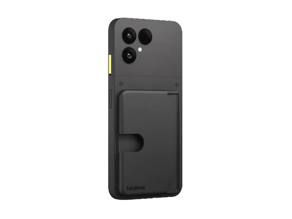 Fairphone - Bakdeksel for mobiltelefon - horizon svart - for Fairphone (Gen. 6)