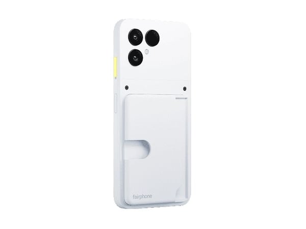 Fairphone - bakdeksel til mobiltelefon - hvit sky - for Fairphone (Gen. 6)