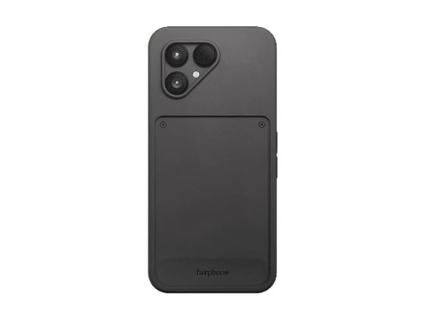 Fairphone - Baksidedeksel for mobiltelefon - plastikk - horizon svart - for Fairphone (Gen. 6)