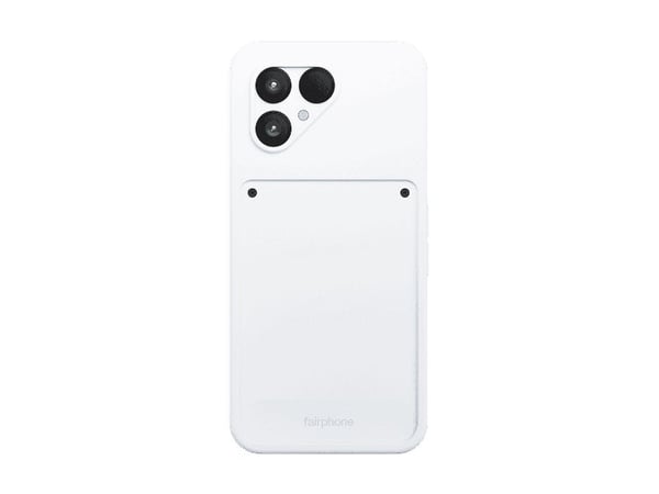 Fairphone - Baksidedeksel for mobiltelefon - plastikk - skyhvit - for Fairphone (Gen. 6)