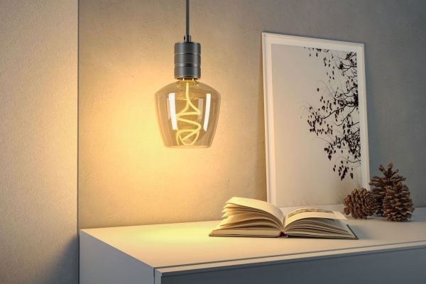 Paulmann 29239 LED (RGB) lamppu E27 Globeform 4 W Amber (Ø x K) 123 mm x 163 mm 1 kpl
