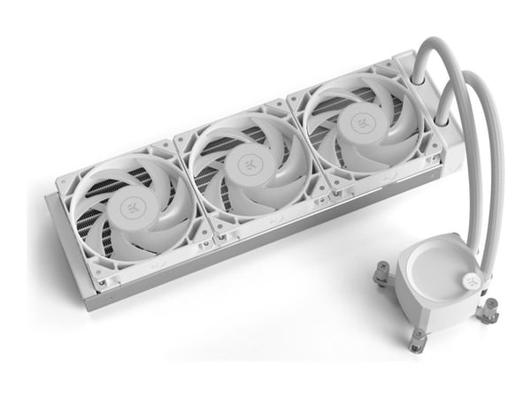 EK Water Blocks EK-Nucleus AIO CR360 Lux D-RGB Komplett-Wasserkühlung - Weiß