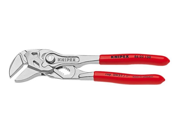 KNIPEX Mini - Tunge- og spaltetang - 150 mm - maks. åpning: 27 mm