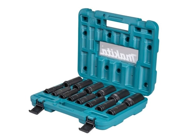 Makita Impact Black - Impact socket set - 14 deler - 1/2" - 10-32 mm